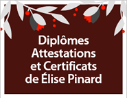 Diplômes, Attestations et Certificats